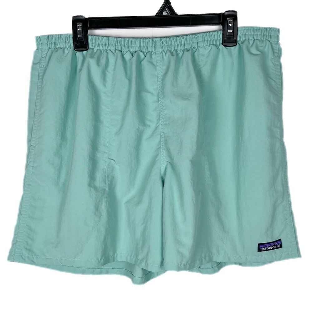 Patagonia Baggies 5” Lined Nylon Shorts Mens Size XL Turquoise Aqua Blue